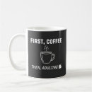 Sök efter kaffeälskare muggar Minimalistisk typografi