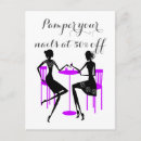 Sök efter naglar vykort Pedikyr