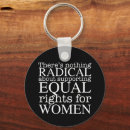 Sök efter kvinnan nyckelringar Feminist