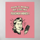 Sök efter skola lärare posters Retro