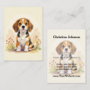 Sök efter beagle visitkort Illustration