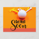 Sök efter get well soon vykort Golf