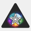 Sök efter wiccan klistermärken Pentagram