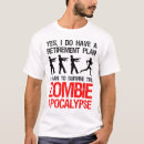 Sök efter zombies herr kläder Zombie apocalypse