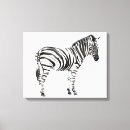 Sök efter zebra canvastryck Vilda djur