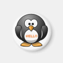 Sök efter djur tecknad magneter Penguiner