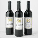Sök efter 50 år bröllop vinetiketter Årsdag