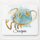 Sök efter scorpio musmattor Zodiak
