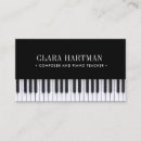 Sök efter musikstudio visitkort Pianolärare