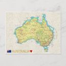Sök efter australien karta vykort Geografi