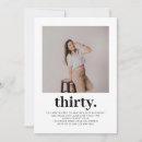 Sök efter år 30 års inbjudningar Minimal