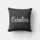 Sök efter svartvita kuddar För henne