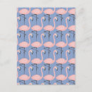 Sök efter pattern vykort Flamingo
