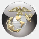 Sök efter jordklot klistermärken United states marinkorpraler 3d
