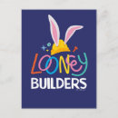Sök efter hjälm vykort Looney tunes byggare