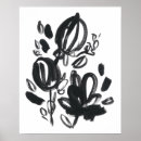 Sök efter svartvit blomma posters Blommor