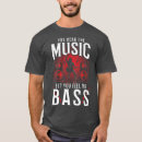 Sök efter bass guitar tshirts Sång