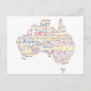 Sök efter australien karta vykort Aussie
