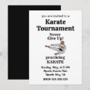 Sök efter karate inbjudningar Modern
