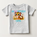 Sök efter tiger bebis tshirts Söt