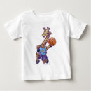 Sök efter basketball bebis tshirts Basketspelare
