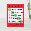 Sök efter födelsedags bingo Spelare