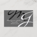 Sök efter monogram visitkort Vintage