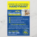 Sök efter flyg reklamblad Handyman