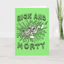 Sök efter kort inbjudningar Rick och mort