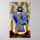 Sök efter målat glassfönster Jesus