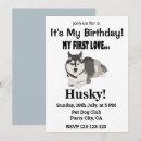 Sök efter husky inbjudningar Djur