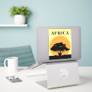 Sök efter afrikansk solnedgång Acacia träd