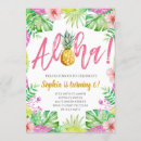 Sök efter hawaii 13x18 inbjudningar Ananas