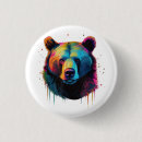 Sök efter grizzly knappar Vilda djur
