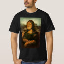 Sök efter mona lisa tshirts Konstig