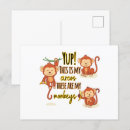 Sök efter apor vykort För henne