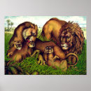 Sök efter lejon målning posters Natur