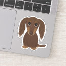 Sök efter brun hund klistermärken Söt