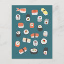 Sök efter sushi vykort Nigiri