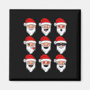 Sök efter roliga ansikten magneter Santa