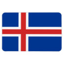 Sök efter island magneter Flagga