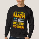 Sök efter maths tröjor Roligt