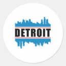 Sök efter detroit klistermärken Cityscape