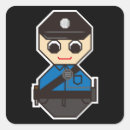 Sök efter polis klistermärken Snut