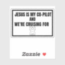 Sök efter pilot bildekaler Jesus