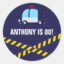 Sök efter polisen klistermärken Roligt