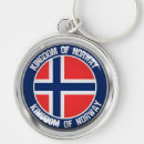 Sök efter norge runda nyckelringar Flagga