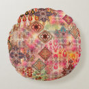 Sök efter etniskt mönster kuddar Färgstark