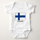 Sök efter finland bebis kläder Flagga