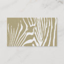 Sök efter zebra visitkort Safari
